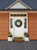 Basic Nonlit Green Artificial Christmas Wreath, 36", by Holiday Time (Green) – view 3