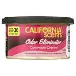 California Scents Coronado Cherry odor eliminator can with black vented lid, pink label visible front