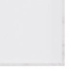 Close-up texture of a white woven canvas surface with a faint light-colored frame edge visible at the right.