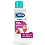 Single Carbona Stain Devils bottle for Blood, Dairy & Ice Cream stain remover on white background