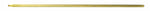 Carrand full-length sanded wooden handle with tapered, threaded end visible on a white background