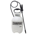 White Chapin 20000 one-gallon pump sprayer with black hose, wand and CHAPIN logo on the tank