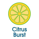 Citrus Burst icon showing a stylized yellow citrus slice with the words 'Citrus Burst' beneath it