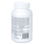 Rear studio view of Clean Shot Crystal Drain Opener bottle showing warning text and barcode