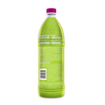 Back of a green Cloralen bottle showing directions, precaution text block and barcode on the label