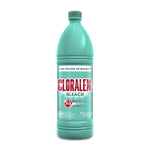 Front-facing teal Cloralen bleach bottle with prominent red logo and label text