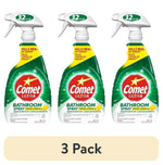 Three Comet Ultra Bathroom Spray Fresh Lemon bottles with 32 fl oz trigger tops displayed against white background with a '3 Pack' label