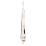 Side profile of packaged Cushion Head jumbo rayon mop replacement head showing hanging tab