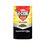 Single d-CON bait pellets resealable pouch showing brand logo, pellets image and 'Guaranteed to Kill' text on yellow and black packaging.