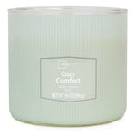 Mainstays Cozy Comfort 3-Wick Textured Wrapped Scented Candle, 14 oz
