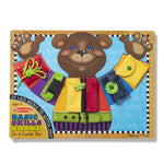 Melissa & Doug Basic Skills Puzzle Board - Wooden Educational Toy – view 3