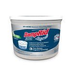 Single DampRid hi-capacity moisture absorber tub with fresh scent label on white background