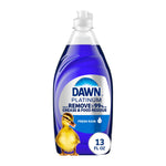 Single Dawn Platinum Fresh Rain 13 fl oz dishwashing liquid bottle with blue label and duckling graphic