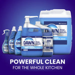 Assortment of Dawn Professional container formats including pump, bottles and jugs displayed as a product lineup