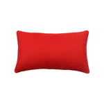 Holiday Time Festive Red White Stripe Lumbar Pillow for Christmas Decor – view 2