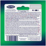 Back of DenTek Temparin Max blister pack showing product instructions, cautions, barcode and ingredients panel