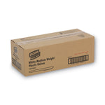 Sealed cardboard carton labeled 'White Medium Weight Plastic Knives' with Dixie branding
