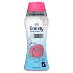 Downy Fresh Protect April Fresh bottle with pink cap and graphic window showing pink scent beads