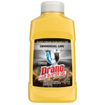 Yellow Drano Hair Buster Gel bottle front view with commercial-line label and product branding visible