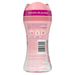 Rear view of a Dreft Blissfuls bottle showing usage instructions, barcode and a header band reading '¡Tamaño de prueba!'