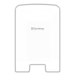 Plain white Dynatrap glue card with subtle logo centered on a white background