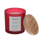 Better Homes & Gardens Amber & Saffron Scented 2-Wick Frosted Jar Candle, 12 oz – view 2