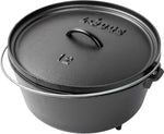 Lodge Cast Iron 12" / 8 Quart Seasoned Camp Dutch Oven – view 2