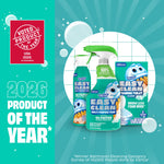 Promotional image featuring multiple Easy Clean product variants with a '2026 Product of the Year' badge and teal background