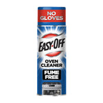 Tall Easy-Off Fume Free oven cleaner aerosol can with red cap and blue label