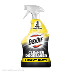 Single Easy-Off Cleaner Degreaser heavy duty spray bottle with yellow and black label on white background