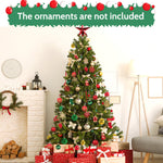Yexmas 132PCS Christmas Ball Ornament Set, Shatterproof Hanging Christmas Tree Decorations for Holiday Decor Party – view 2