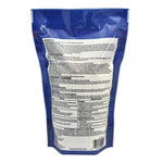 Rear view of an Enoz Roach Away pouch showing detailed usage, caution and disposal instructions printed on the back