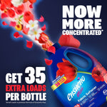 Bold promotional image of Ensueño Max bottle with 'Get 35 Extra Loads' and 'Now More Concentrated' messaging