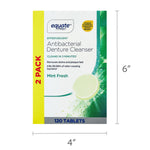 Product front with dimensions overlay showing 4" by 6" and prominent '2 pack' yellow stripe on the left of the box