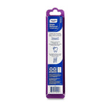 Back of Equate Stain Removal toothbrush retail packaging with product icons and text.