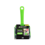 Evercare green reusable lint roller in packaging showing brand label and product on white background
