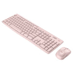 Logitech Wireless Keyboard and Mouse Combo for Windows, 2.4 GHz Wireless, Compact Mouse, Rose, Walmart Exclusive – view 3