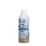 Faultless Luxe Finish ironing spray can photographed to show instructional illustrations and barcode