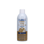 Faultless Luxe Finish ironing spray can with white cap and gold label on white background