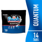 Finish Quantum resealable pouch front with Powerball logo, blue lower panel and '14 tabs' label