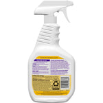 Rear view of a Formula 409 spray bottle showing the product back label, directions, and barcode on a white background