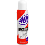 Angled front view of Formula 409 Carpet spray can showing logo and product label