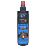 Studio front view of Armor All Oracle Red Bull Racing 'Lights Out' air freshener spray bottle on white background