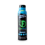 Full product shot of a FunkAway Smoke odor eliminator can on a white background