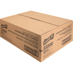 Cardboard case labeled Genuine Joe 22200 containing hardwound roll towels with printed product text and barcode.