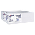 White rectangular bulk box of Genuine Joe reclosable food storage bags with product label and barcode