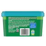 Rear view of a green Great Value dishwasher pac tub showing ingredient information, caution text, barcode and Safer Choice label.