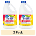 Two Great Value lemon-scent concentrated bleach jugs side-by-side with a 2 Pack label beneath