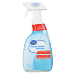Great Value Mold & Mildew Remover blue spray bottle with trigger, front label visible