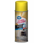Isolated Great Value Oven Cleaner aerosol can with yellow cap and product label visible on white background